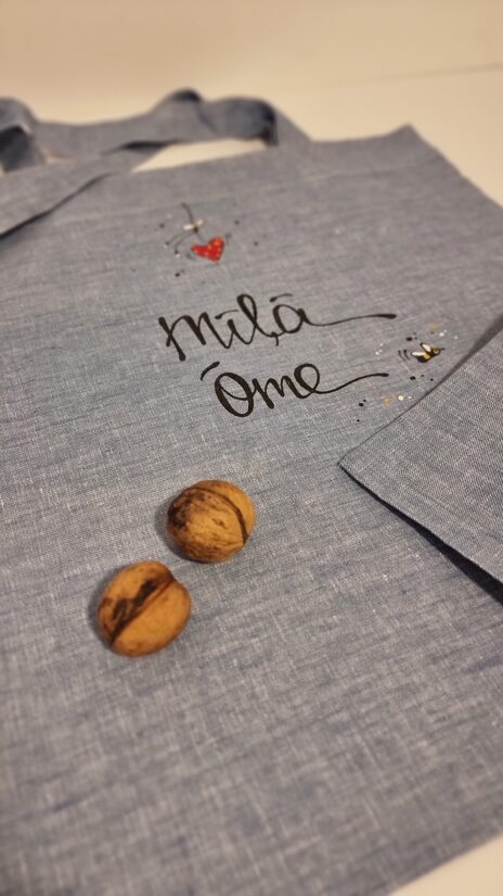 LINA TĪKLĪŅŠ  7  *MĪĻĀ OME  ZILGANS